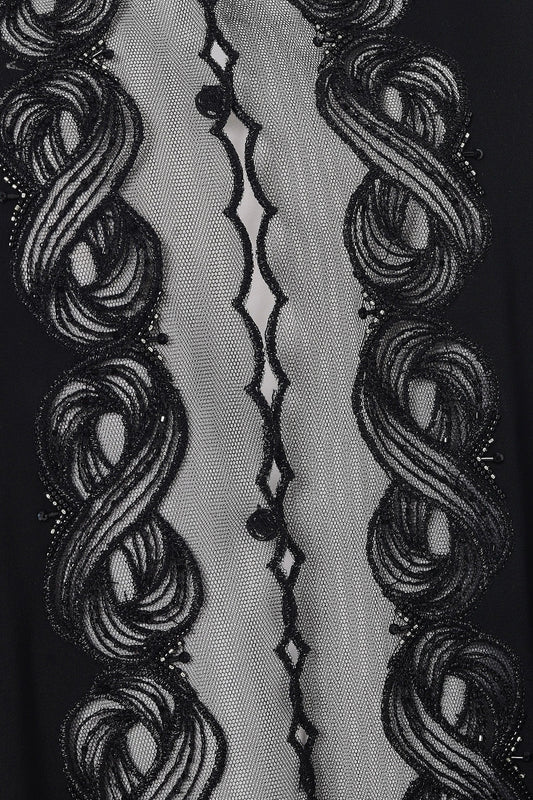Black Royal Nada Abaya