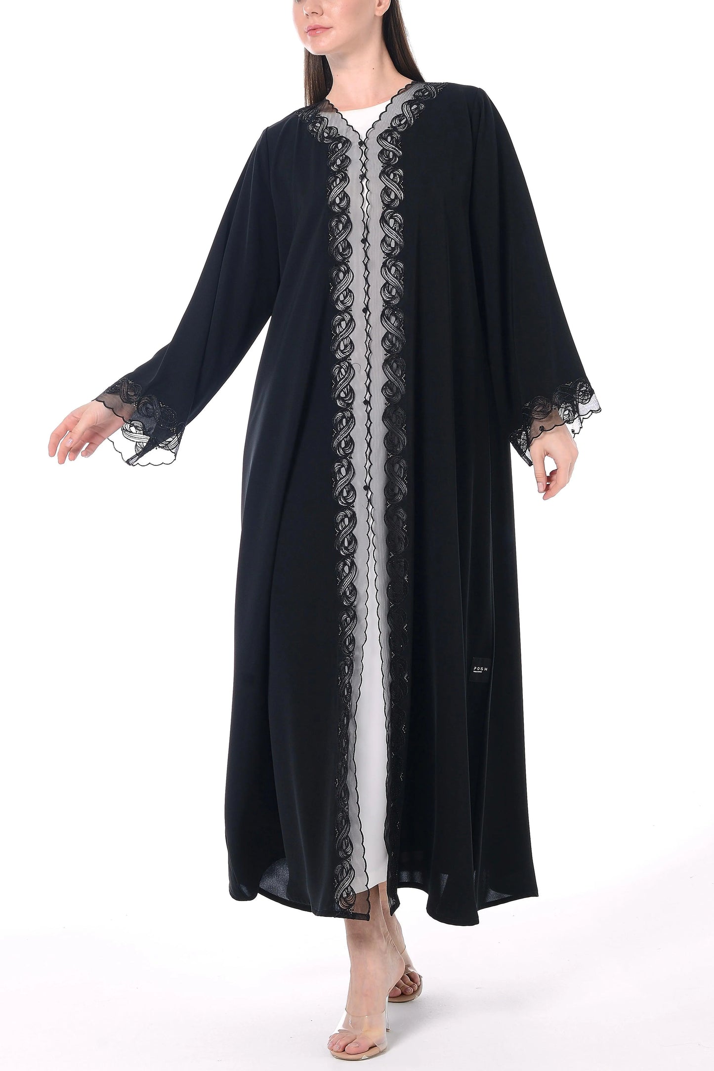 Black Royal Nada Abaya